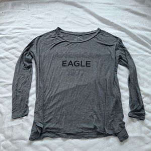 American eagle, soft and sexy gray T-shirt size medium
